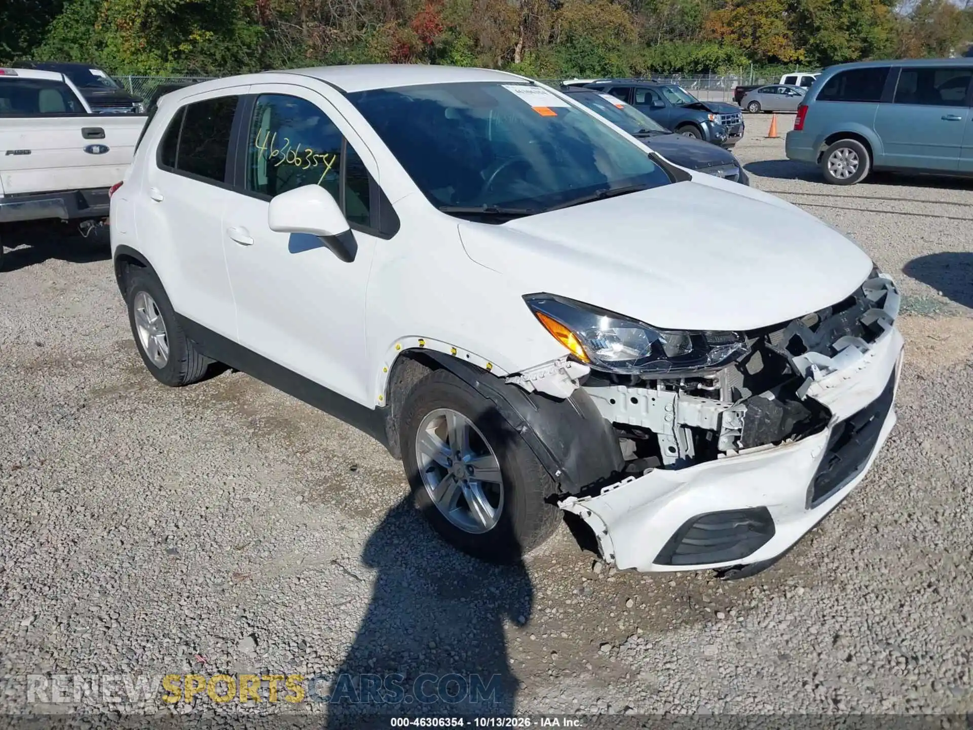 1 Фотография поврежденного автомобиля KL7CJKSB5MB310379 CHEVROLET TRAX 2021