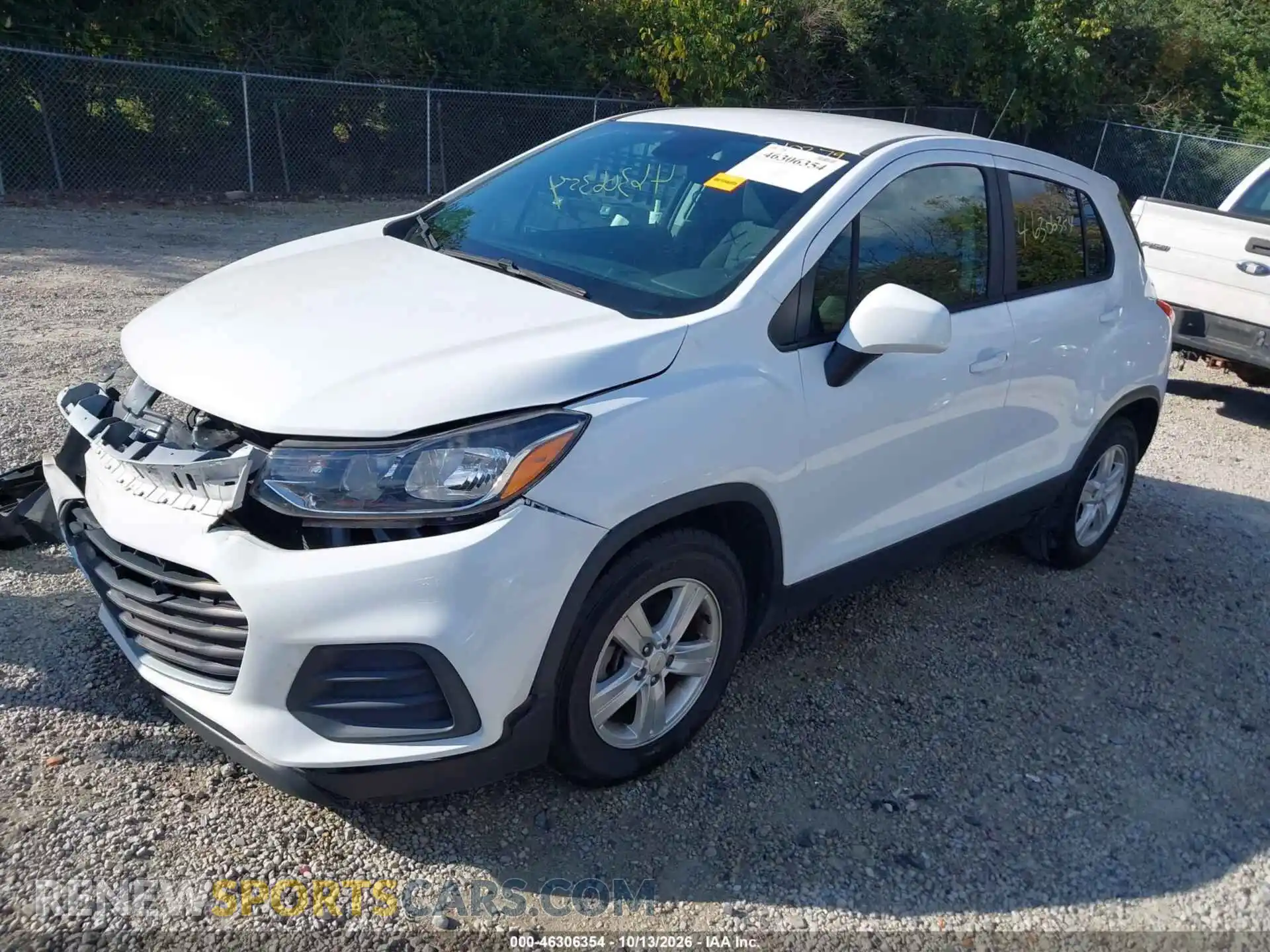 2 Фотография поврежденного автомобиля KL7CJKSB5MB310379 CHEVROLET TRAX 2021