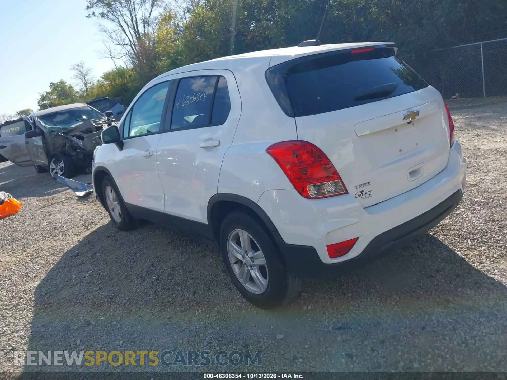 3 Фотография поврежденного автомобиля KL7CJKSB5MB310379 CHEVROLET TRAX 2021