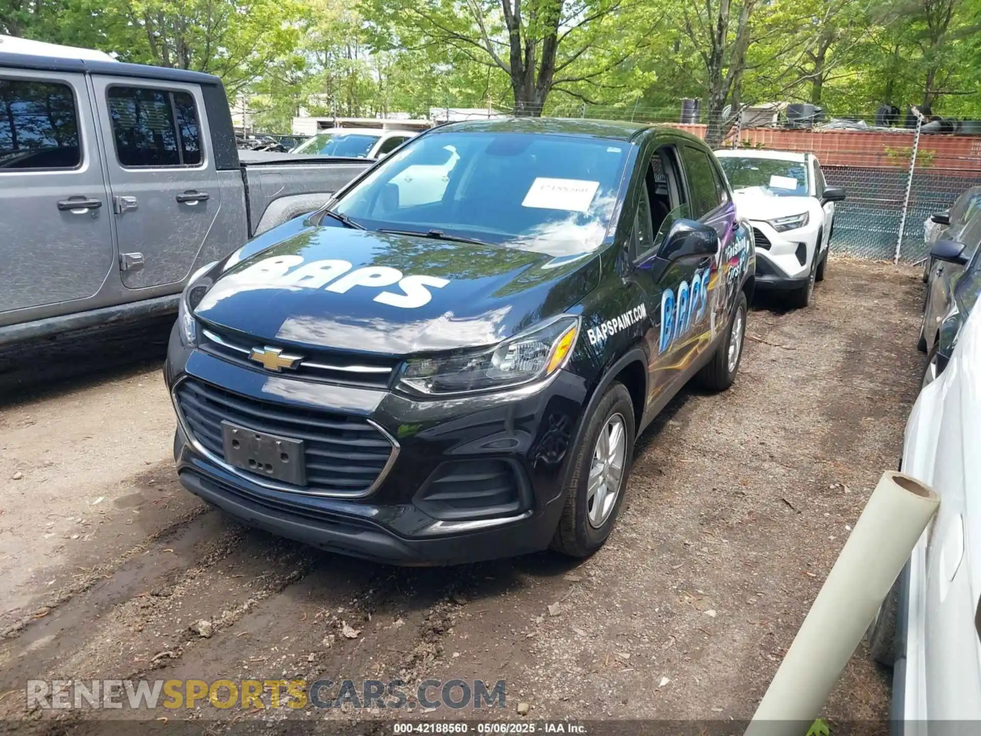 2 Photograph of a damaged car KL7CJKSB5MB319406 CHEVROLET TRAX 2021