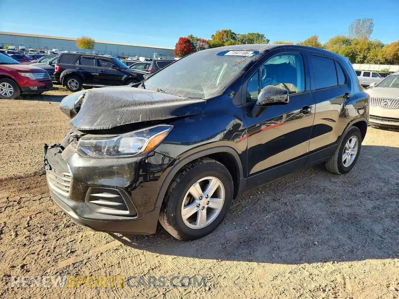 1 Photograph of a damaged car KL7CJKSB5MB319664 CHEVROLET TRAX 2021