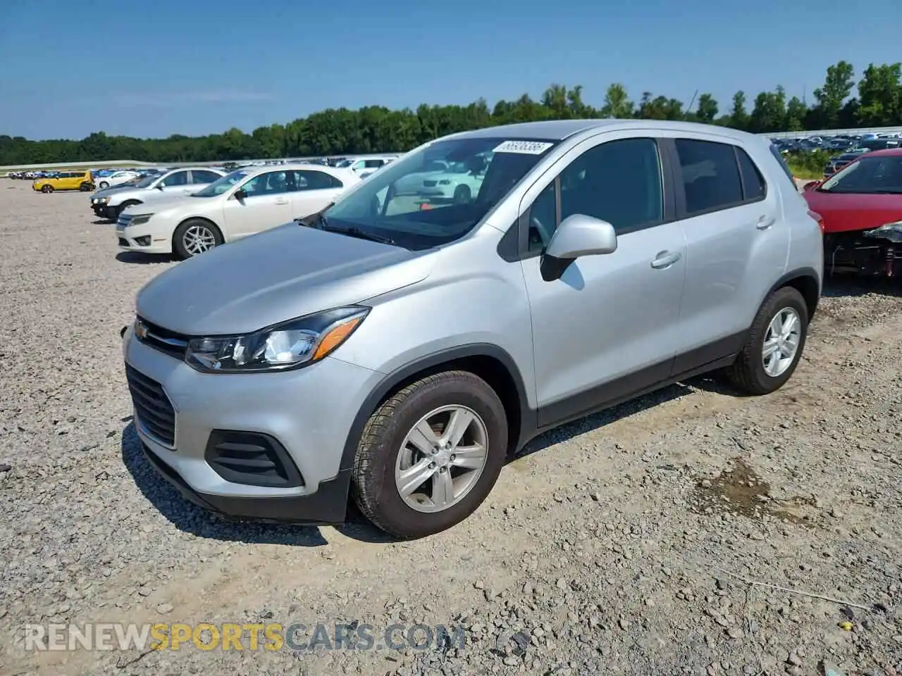 1 Photograph of a damaged car KL7CJKSB5MB323312 CHEVROLET TRAX 2021