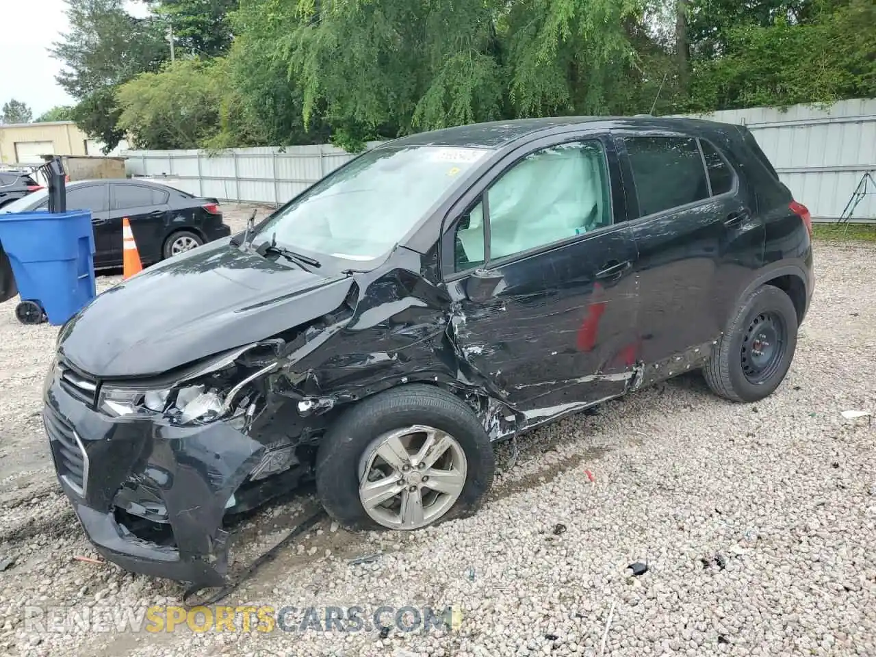 1 Photograph of a damaged car KL7CJKSB5MB333354 CHEVROLET TRAX 2021