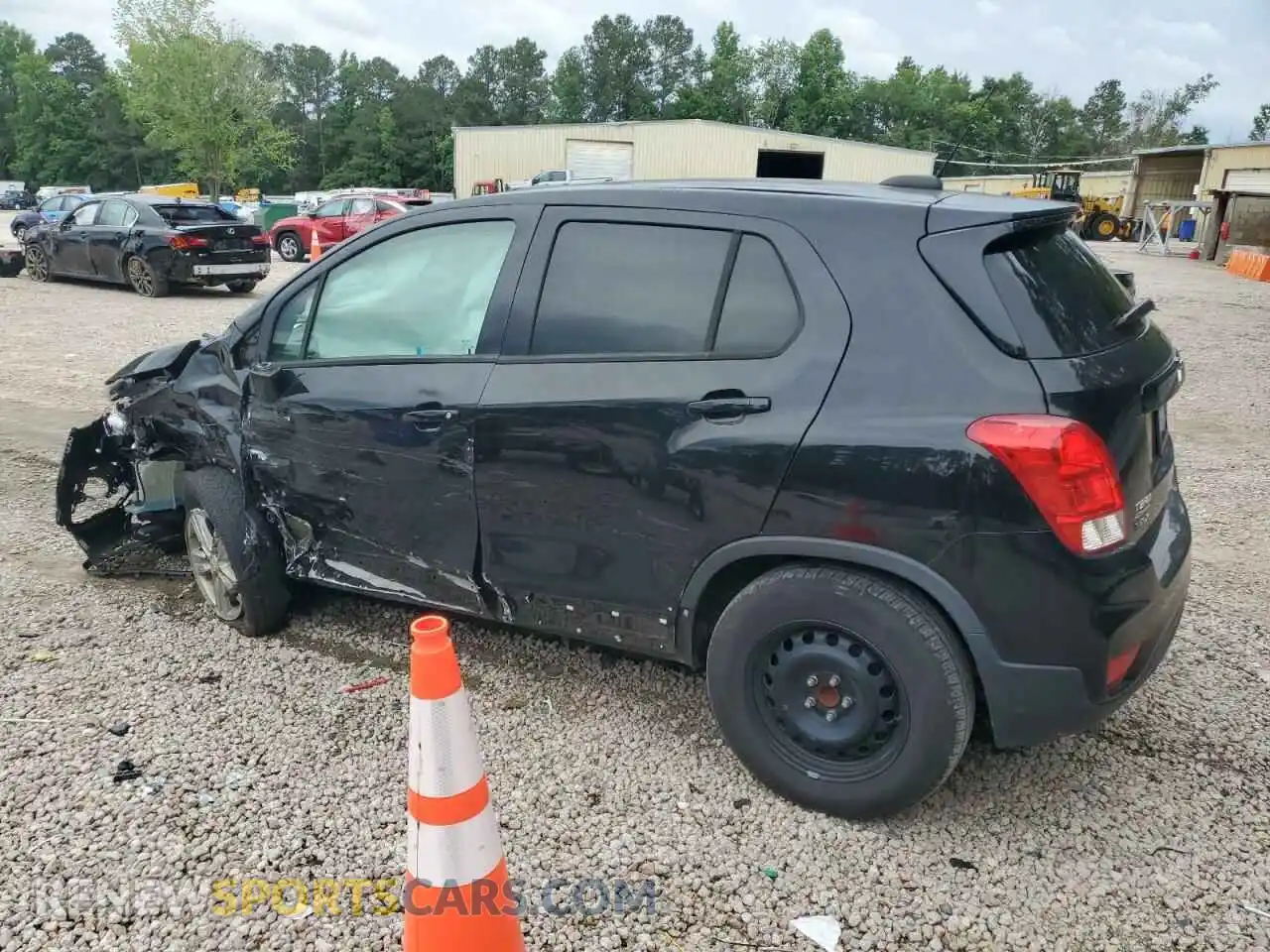 2 Photograph of a damaged car KL7CJKSB5MB333354 CHEVROLET TRAX 2021