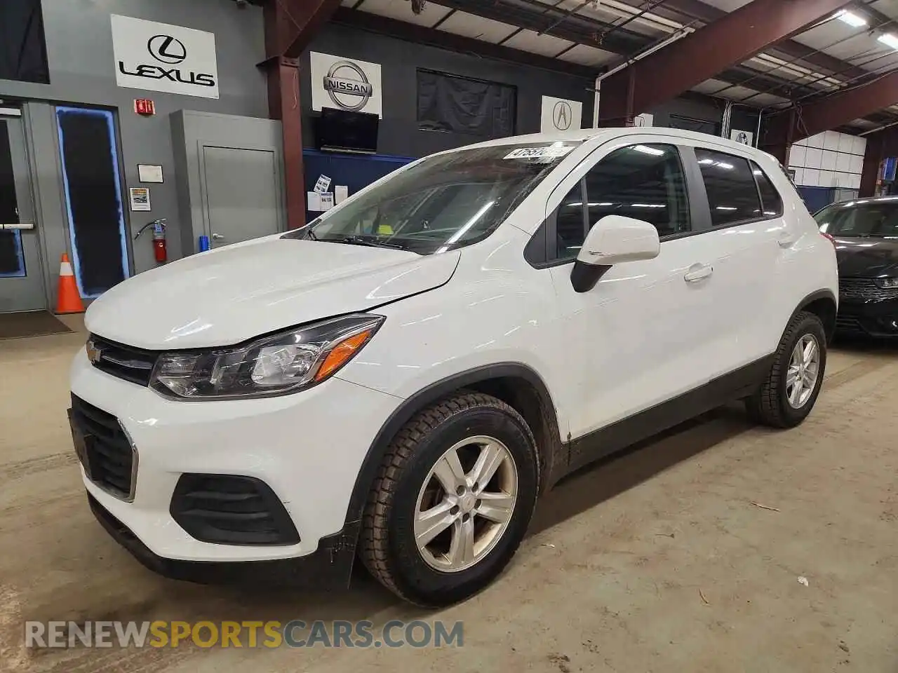 1 Photograph of a damaged car KL7CJKSB6MB302923 CHEVROLET TRAX 2021