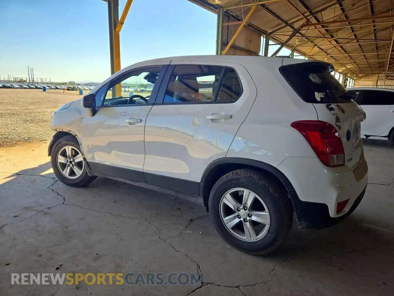 2 Photograph of a damaged car KL7CJKSB6MB313095 CHEVROLET TRAX 2021
