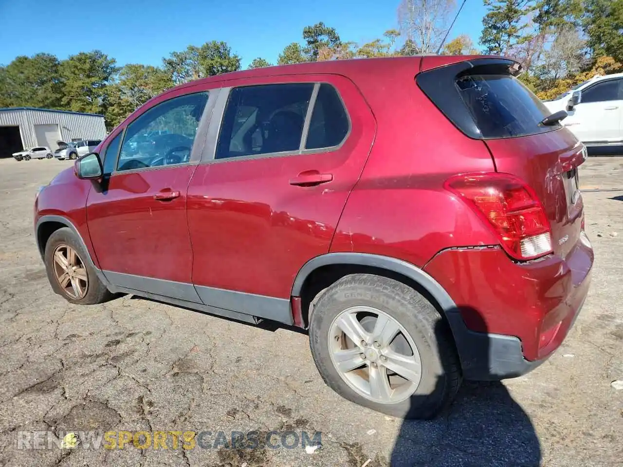 2 Photograph of a damaged car KL7CJKSB6MB315400 CHEVROLET TRAX 2021
