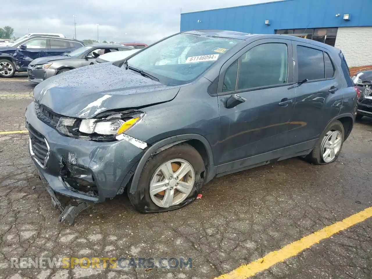 1 Photograph of a damaged car KL7CJKSB7MB331458 CHEVROLET TRAX 2021