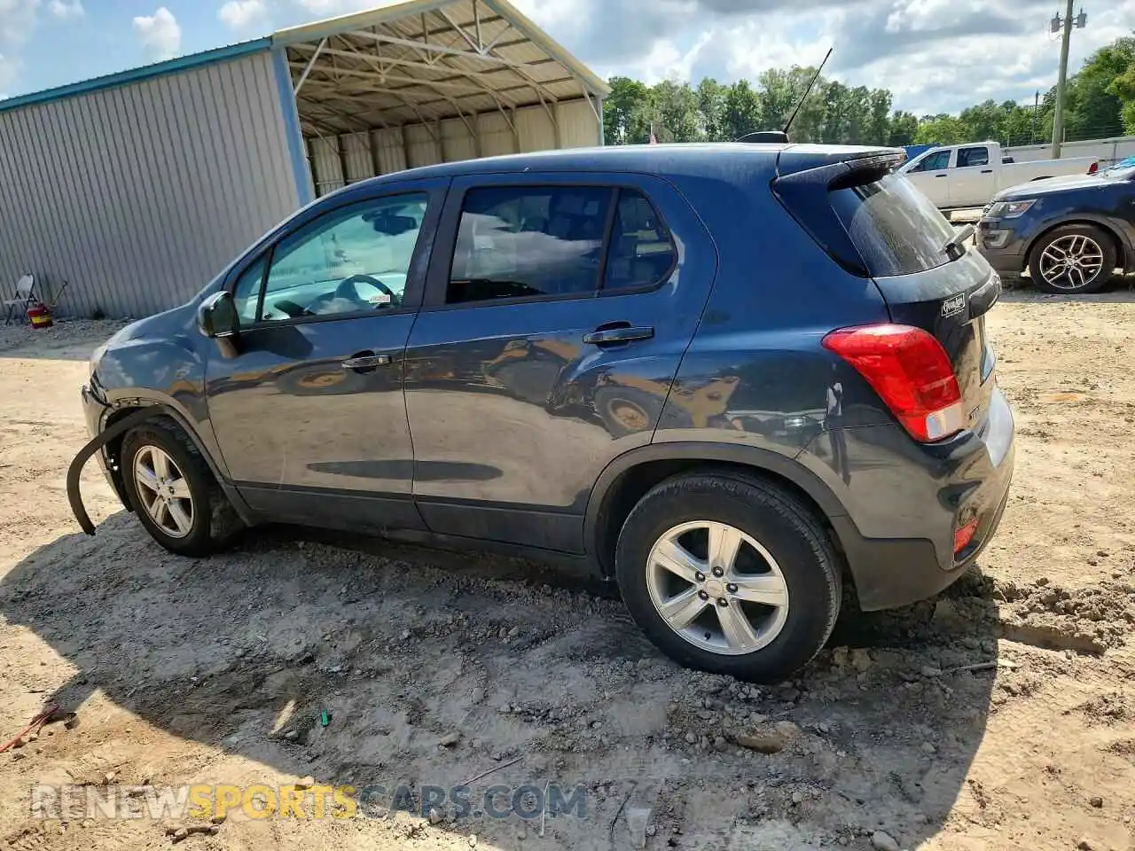 2 Photograph of a damaged car KL7CJKSB7MB358613 CHEVROLET TRAX 2021