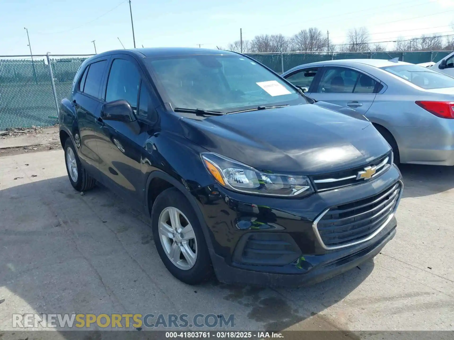 1 Photograph of a damaged car KL7CJKSB8MB303491 CHEVROLET TRAX 2021