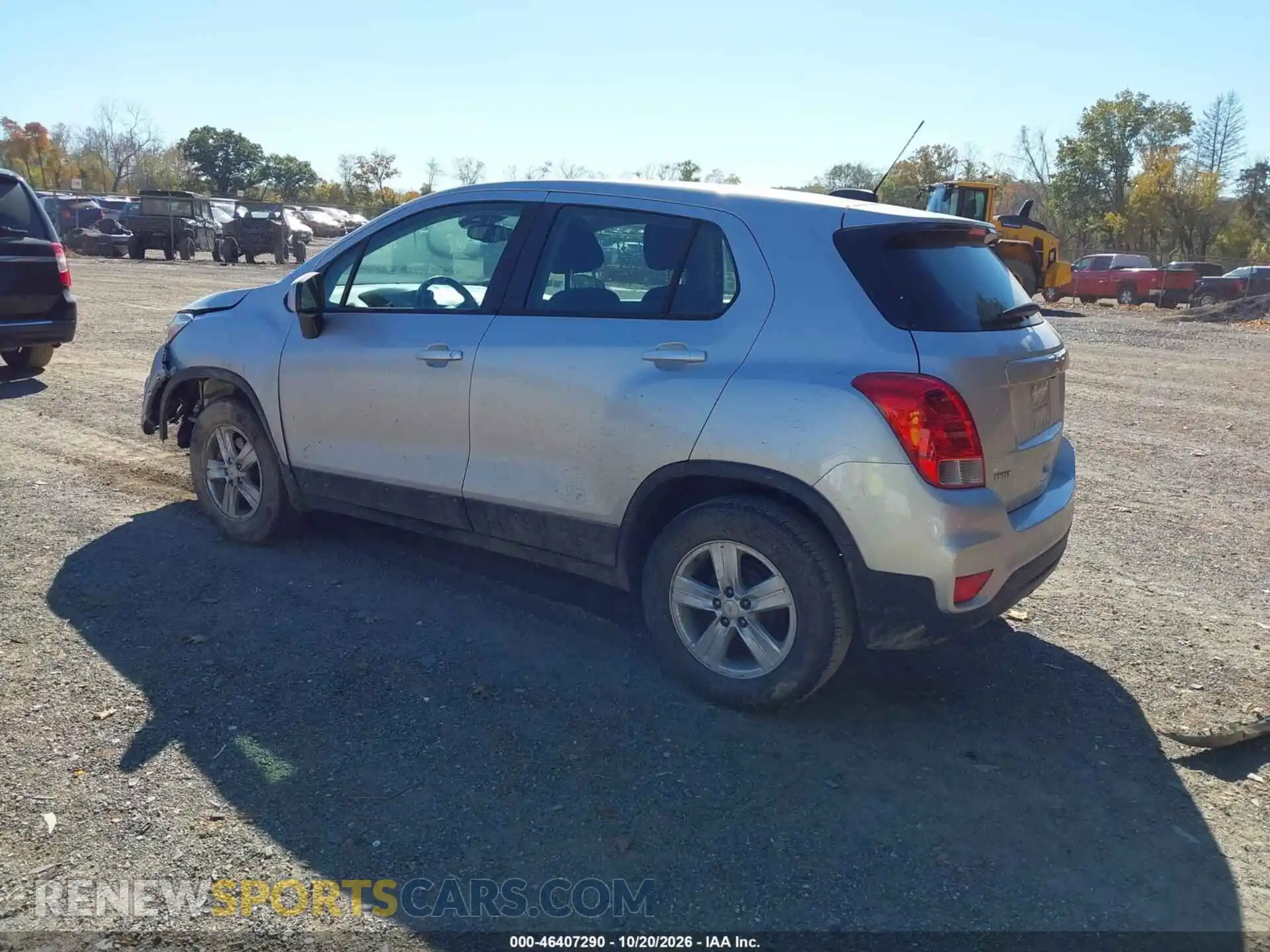 3 fotografías del automóvil dañado KL7CJKSB8MB307329 CHEVROLET TRAX 2021