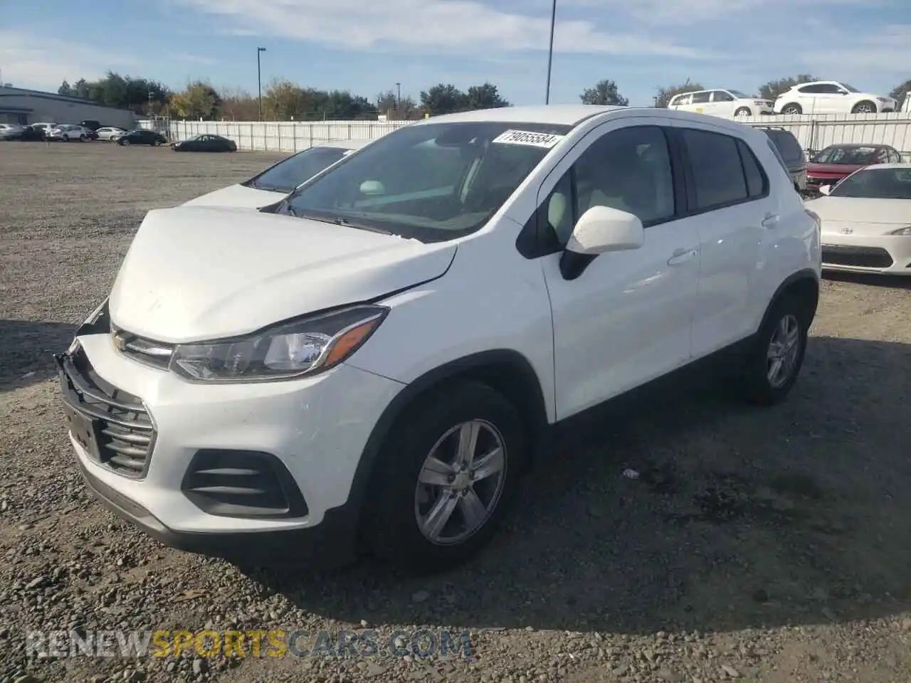 1 Photograph of a damaged car KL7CJKSB8MB313101 CHEVROLET TRAX 2021