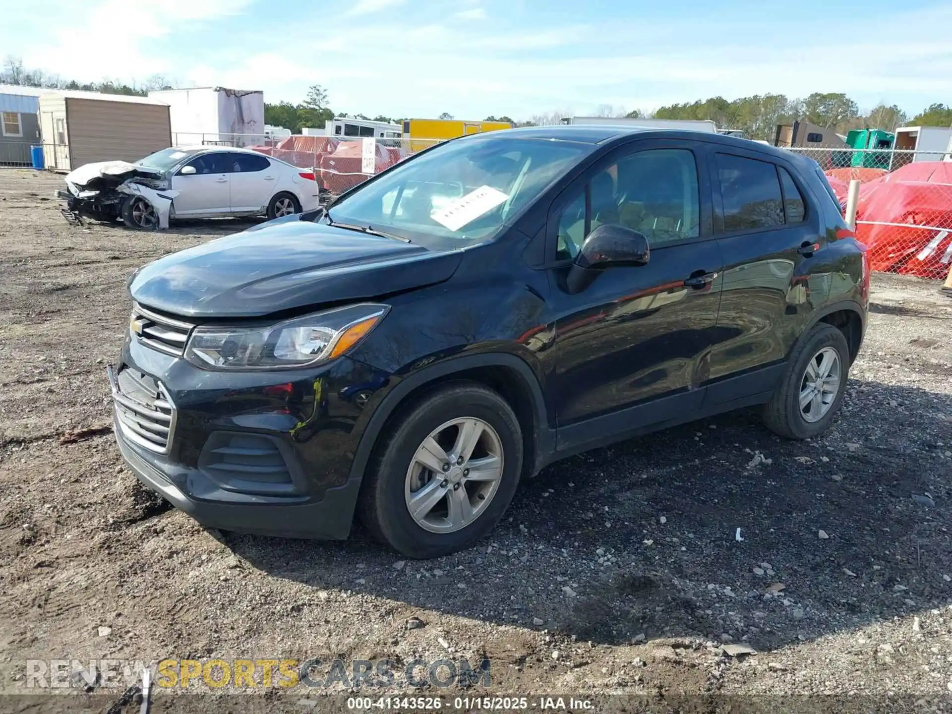 2 Photograph of a damaged car KL7CJKSB8MB322736 CHEVROLET TRAX 2021
