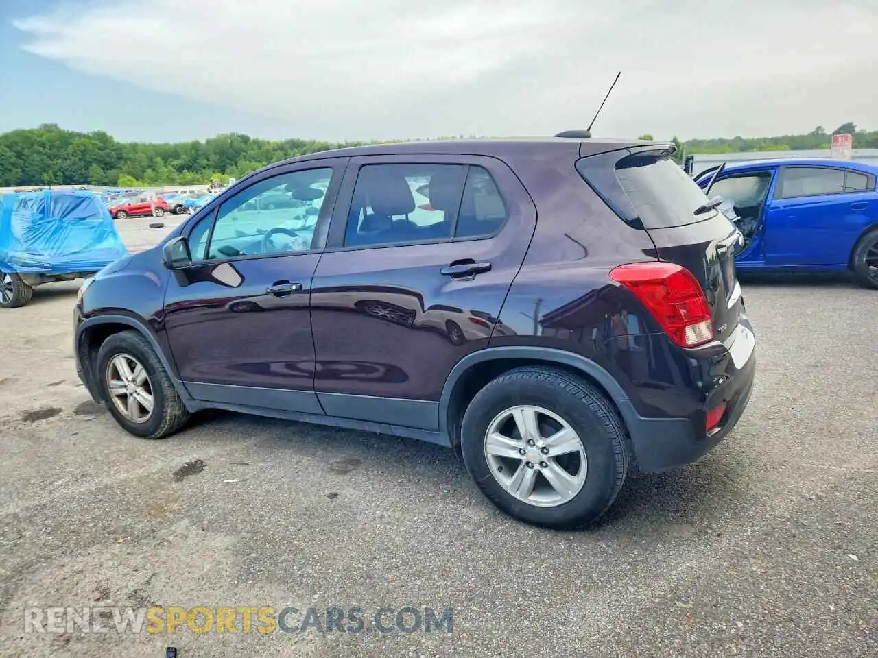 2 Фотография поврежденного автомобиля KL7CJKSB9MB306268 CHEVROLET TRAX 2021