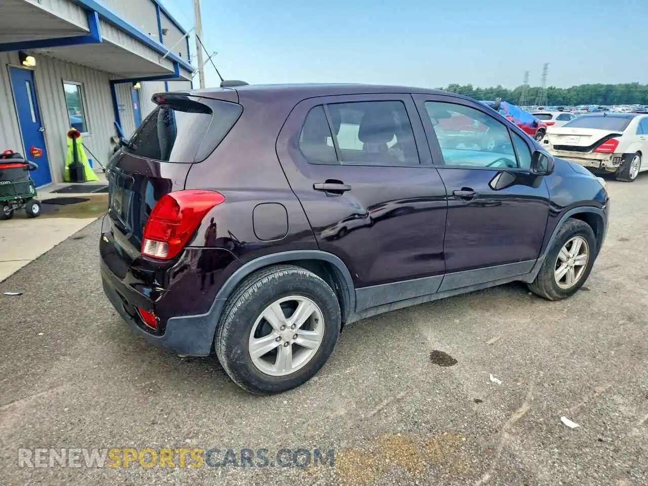 3 Фотография поврежденного автомобиля KL7CJKSB9MB306268 CHEVROLET TRAX 2021