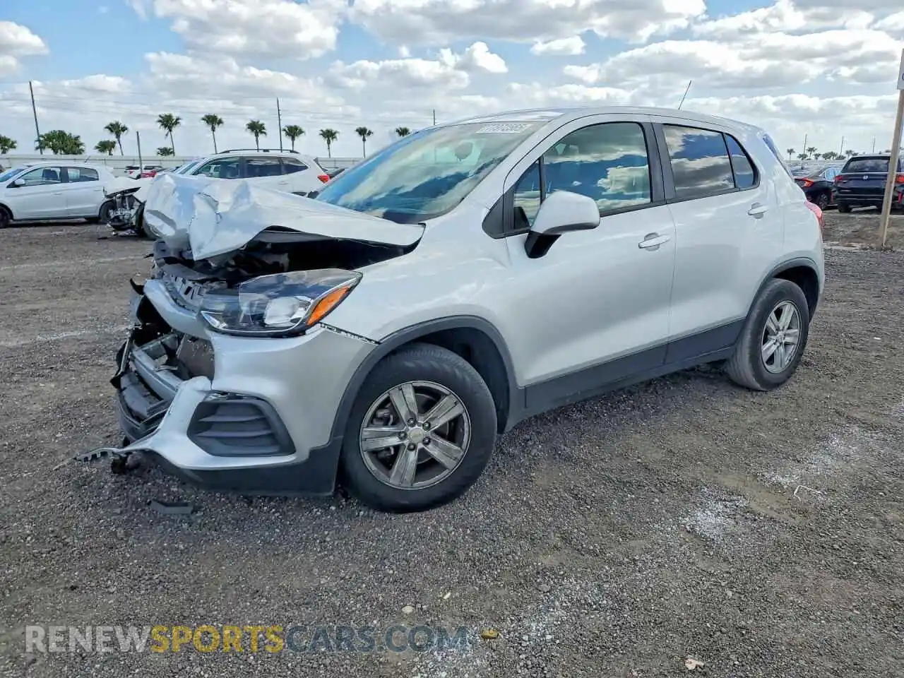 1 fotografías del automóvil dañado KL7CJKSBXMB334225 CHEVROLET TRAX 2021