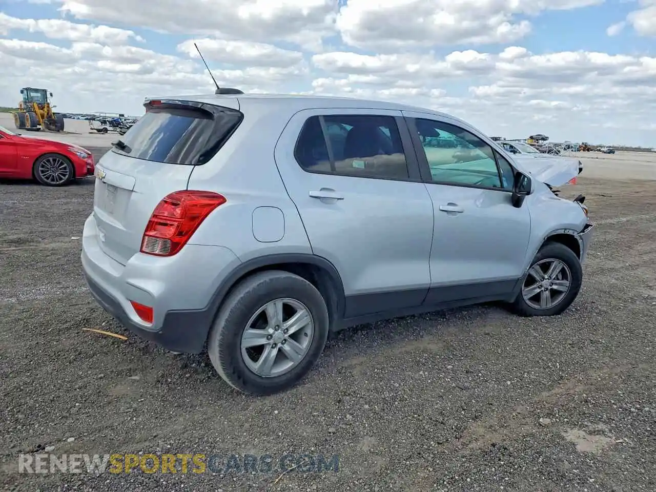 3 fotografías del automóvil dañado KL7CJKSBXMB334225 CHEVROLET TRAX 2021