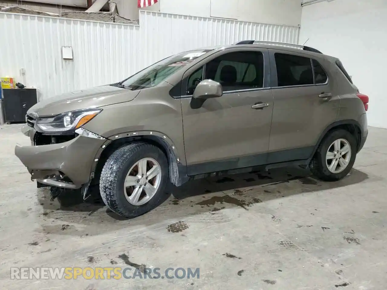 1 Photograph of a damaged car KL7CJLSB0MB309369 CHEVROLET TRAX 2021