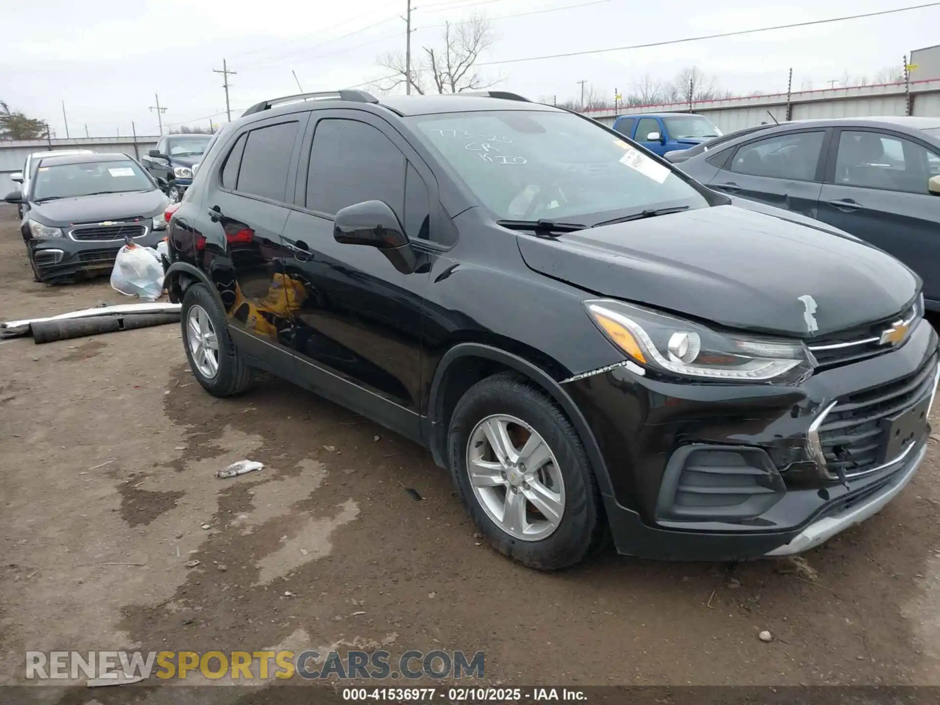 1 Photograph of a damaged car KL7CJLSB0MB312255 CHEVROLET TRAX 2021