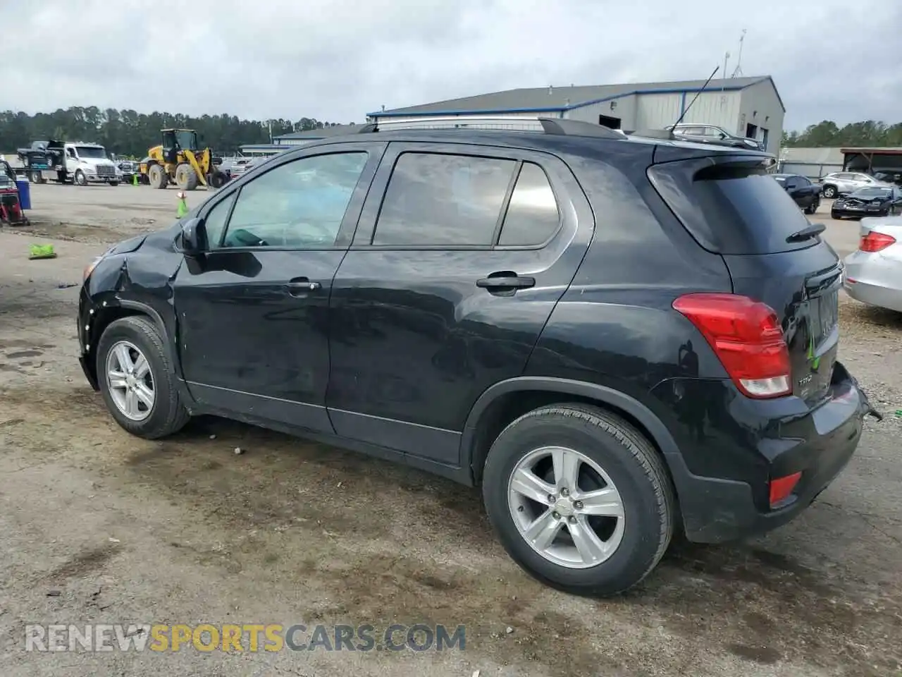 2 Photograph of a damaged car KL7CJLSB1MB322910 CHEVROLET TRAX 2021
