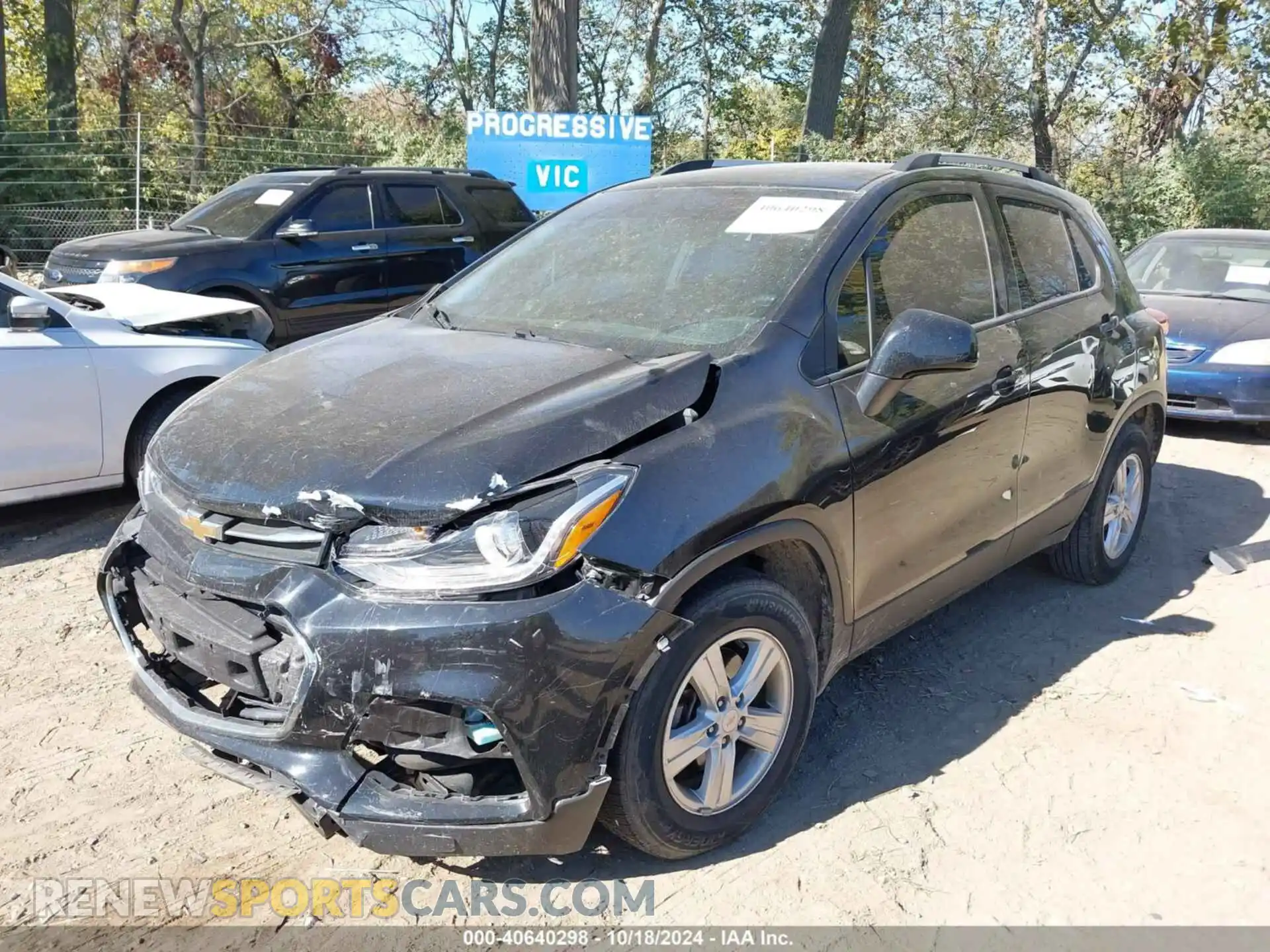 2 Photograph of a damaged car KL7CJLSB2MB310328 CHEVROLET TRAX 2021