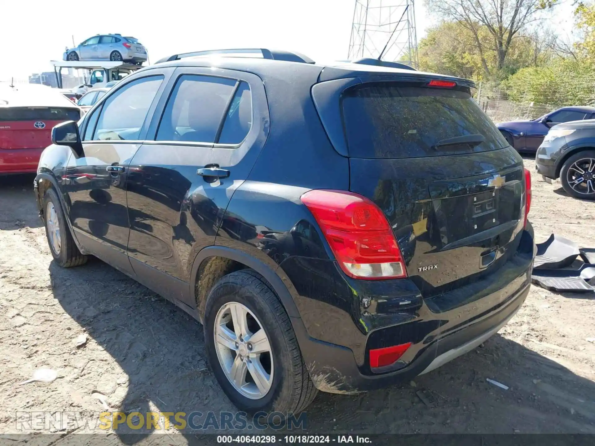 3 Photograph of a damaged car KL7CJLSB2MB310328 CHEVROLET TRAX 2021
