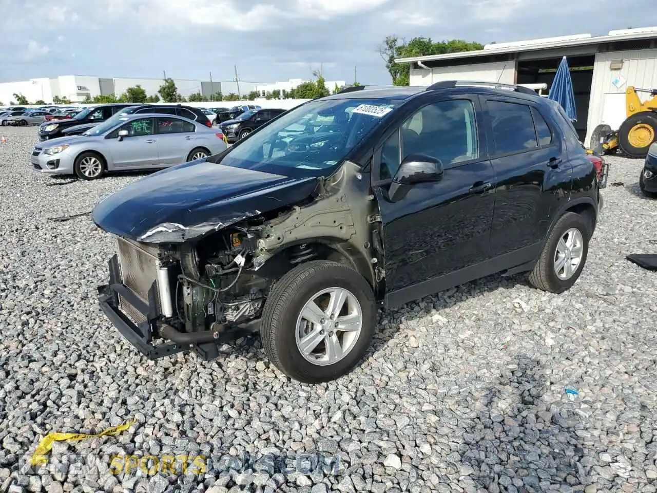1 fotografías del automóvil dañado KL7CJLSB2MB317666 CHEVROLET TRAX 2021