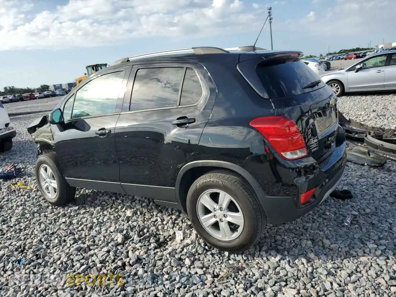 2 fotografías del automóvil dañado KL7CJLSB2MB317666 CHEVROLET TRAX 2021