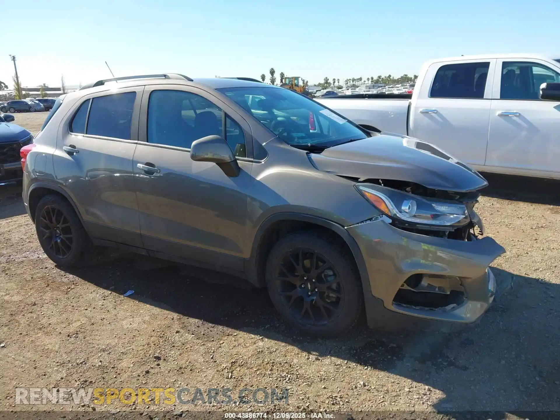 1 Photograph of a damaged car KL7CJLSB2MB346469 CHEVROLET TRAX 2021