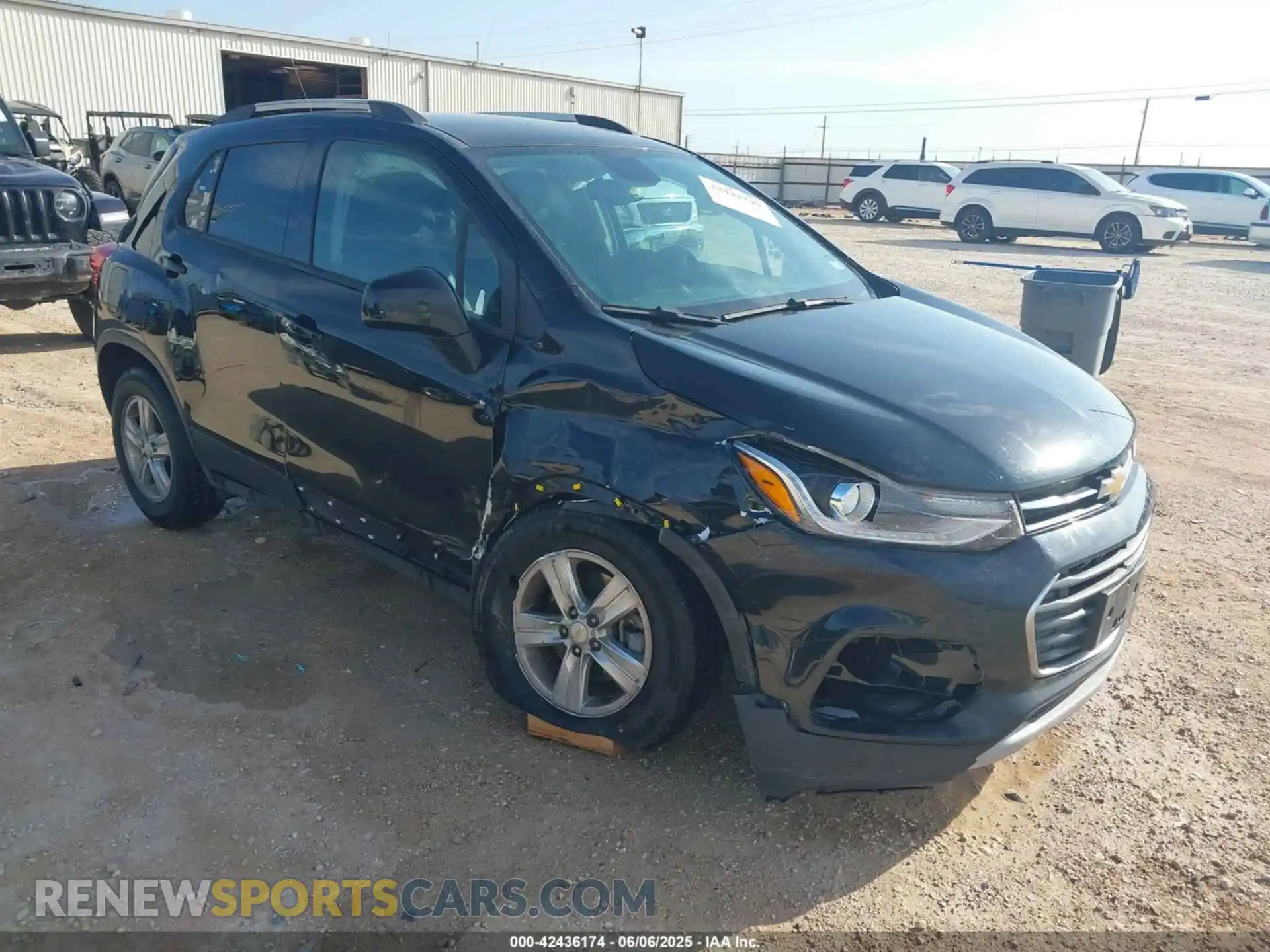 1 fotografías del automóvil dañado KL7CJLSB2MB346780 CHEVROLET TRAX 2021