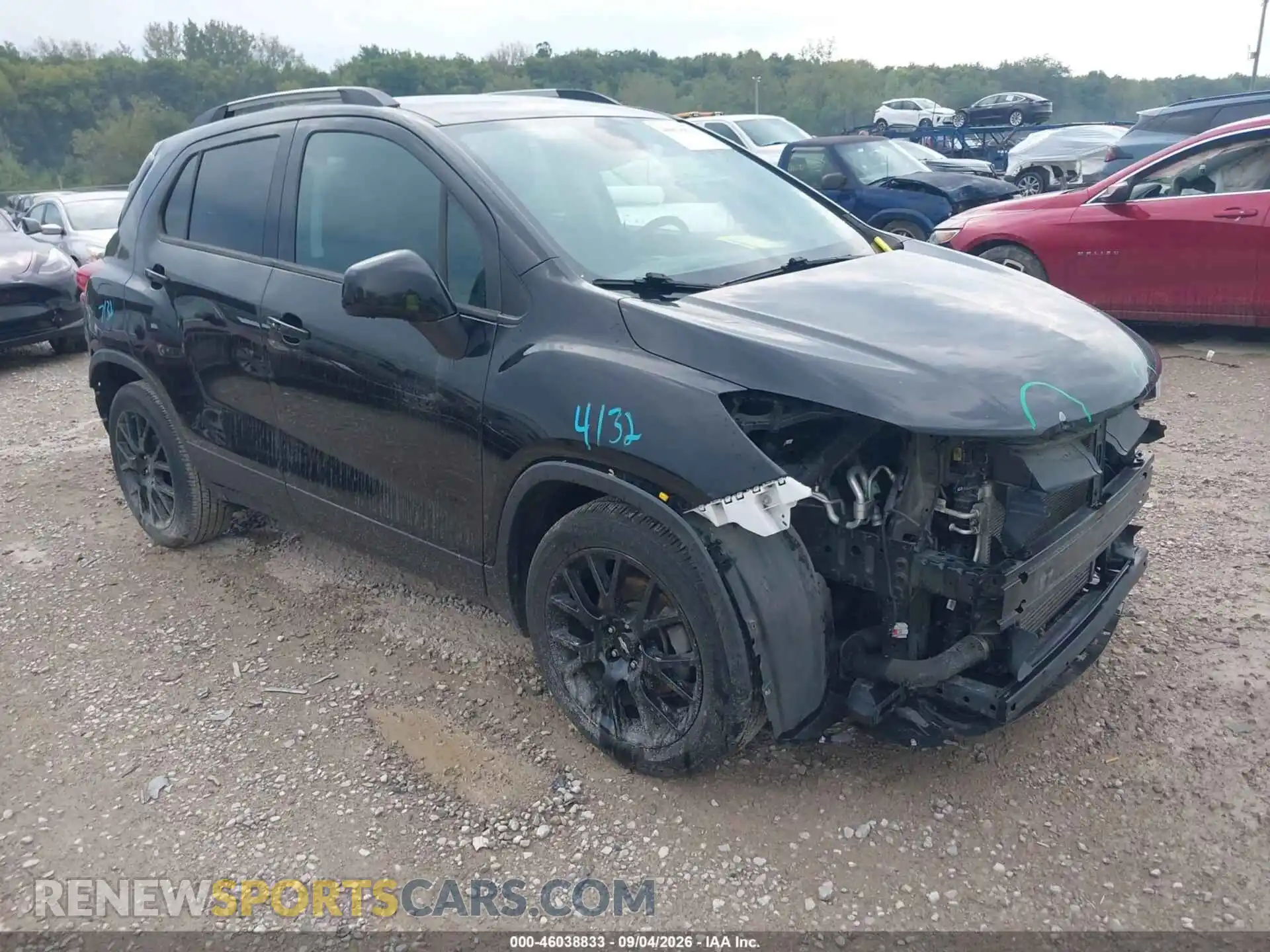 1 Фотография поврежденного автомобиля KL7CJLSB3MB309544 CHEVROLET TRAX 2021