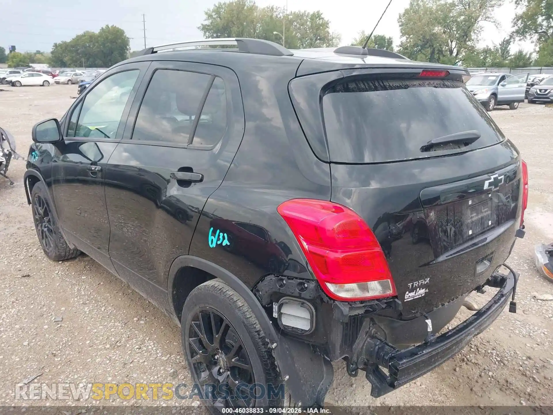 3 Фотография поврежденного автомобиля KL7CJLSB3MB309544 CHEVROLET TRAX 2021