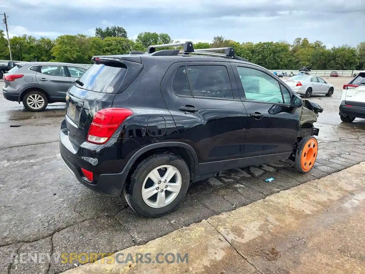 3 Photograph of a damaged car KL7CJLSB3MB310368 CHEVROLET TRAX 2021