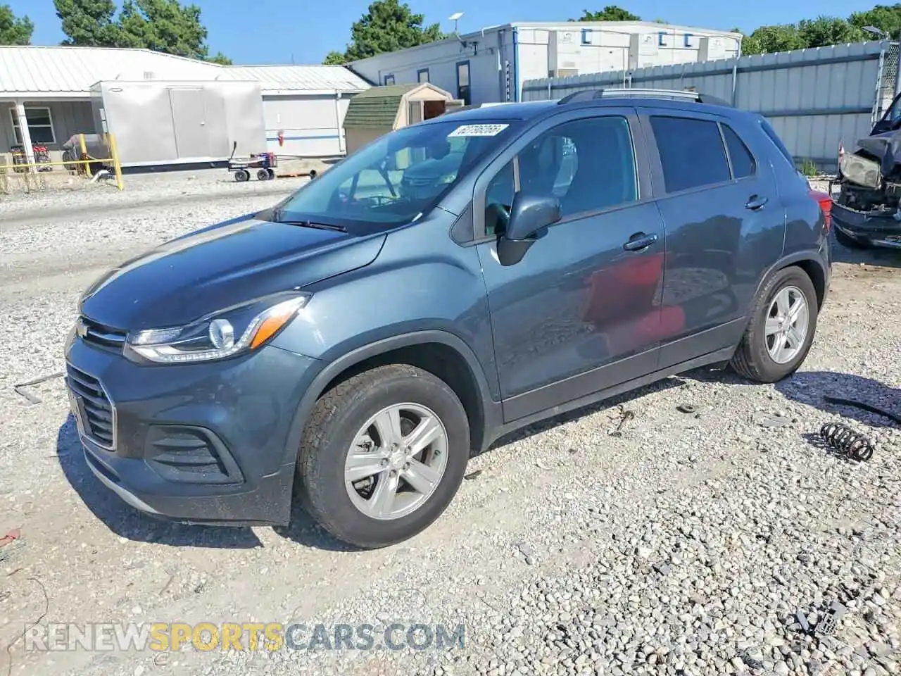 1 fotografías del automóvil dañado KL7CJLSB3MB312833 CHEVROLET TRAX 2021