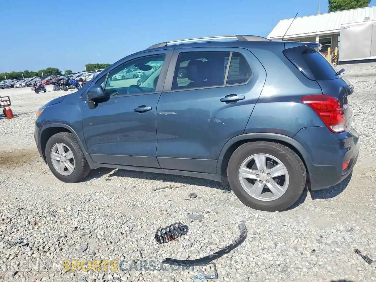 2 fotografías del automóvil dañado KL7CJLSB3MB312833 CHEVROLET TRAX 2021