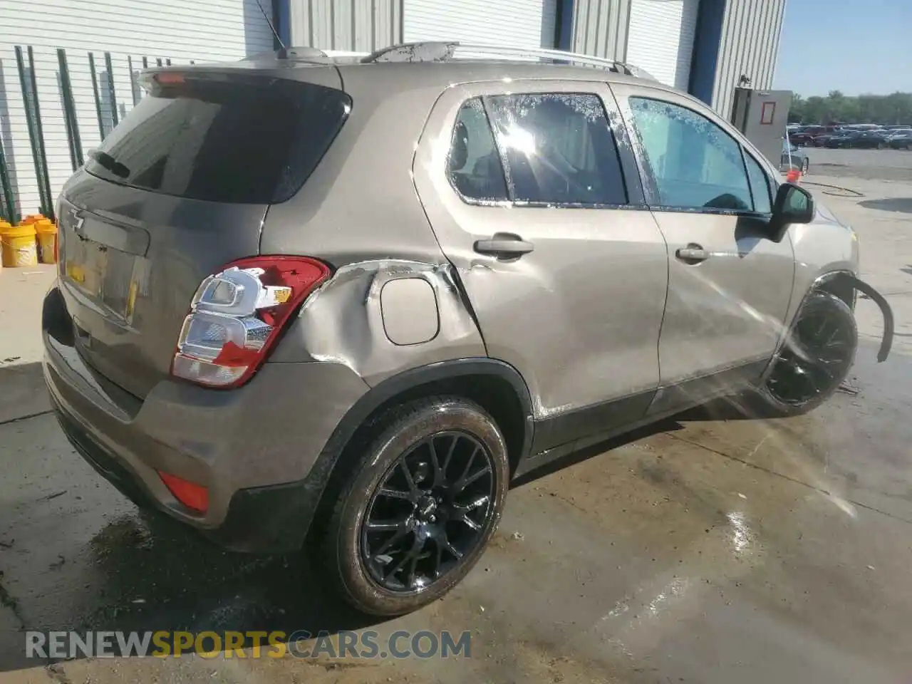 3 Photograph of a damaged car KL7CJLSB3MB331446 CHEVROLET TRAX 2021