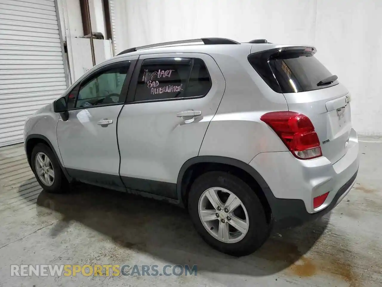 2 Photograph of a damaged car KL7CJLSB3MB336923 CHEVROLET TRAX 2021