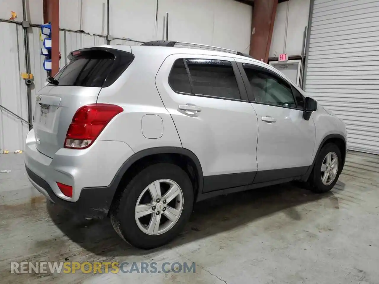 3 Photograph of a damaged car KL7CJLSB3MB336923 CHEVROLET TRAX 2021