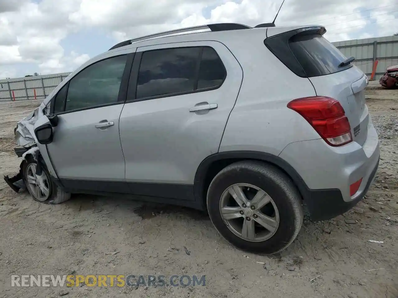 2 Photograph of a damaged car KL7CJLSB3MB337926 CHEVROLET TRAX 2021