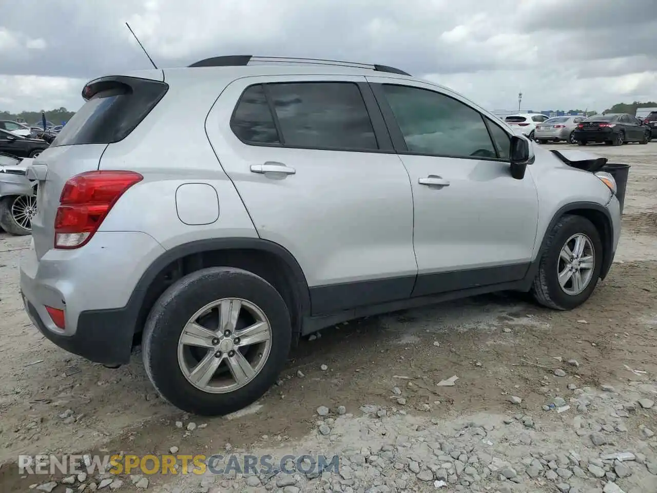 3 Photograph of a damaged car KL7CJLSB3MB337926 CHEVROLET TRAX 2021