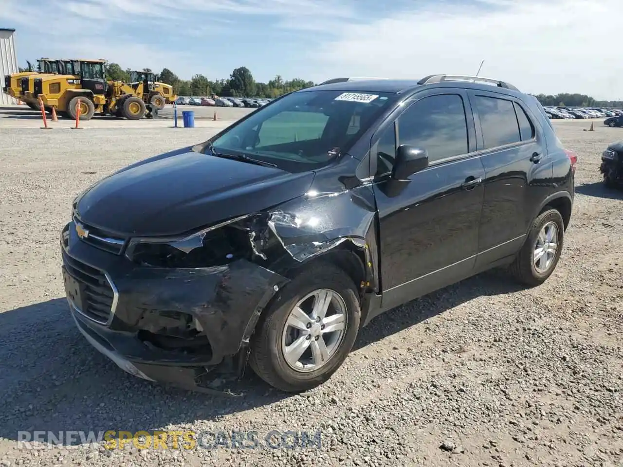 1 Photograph of a damaged car KL7CJLSB4MB310136 CHEVROLET TRAX 2021