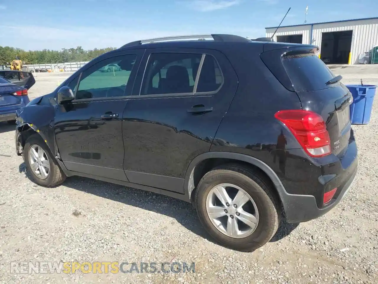 2 Photograph of a damaged car KL7CJLSB4MB310136 CHEVROLET TRAX 2021