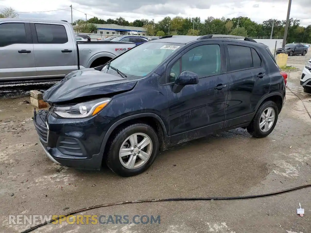 1 Photograph of a damaged car KL7CJLSB4MB316390 CHEVROLET TRAX 2021