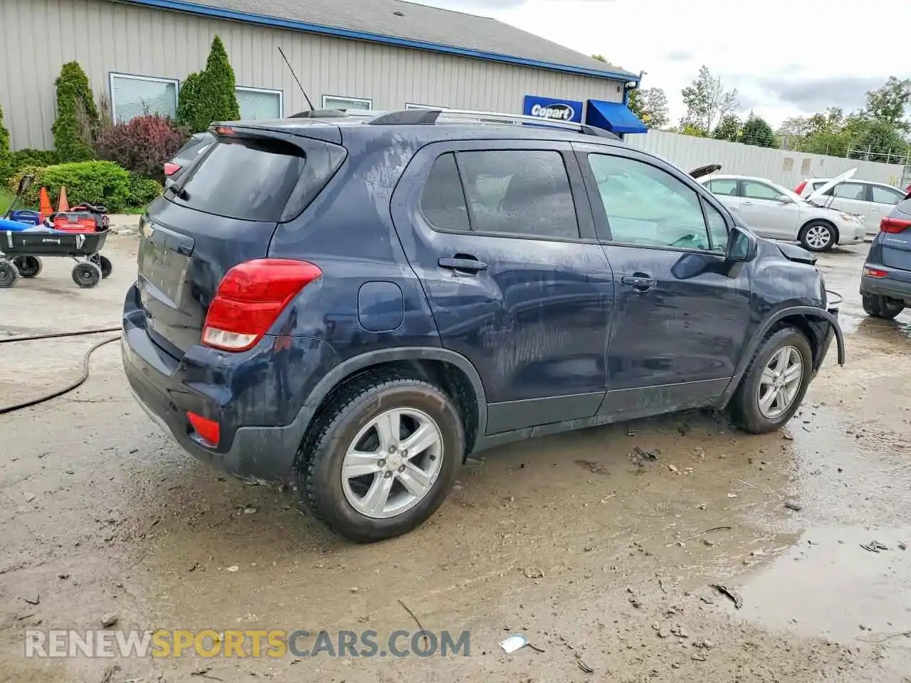 3 Photograph of a damaged car KL7CJLSB4MB316390 CHEVROLET TRAX 2021