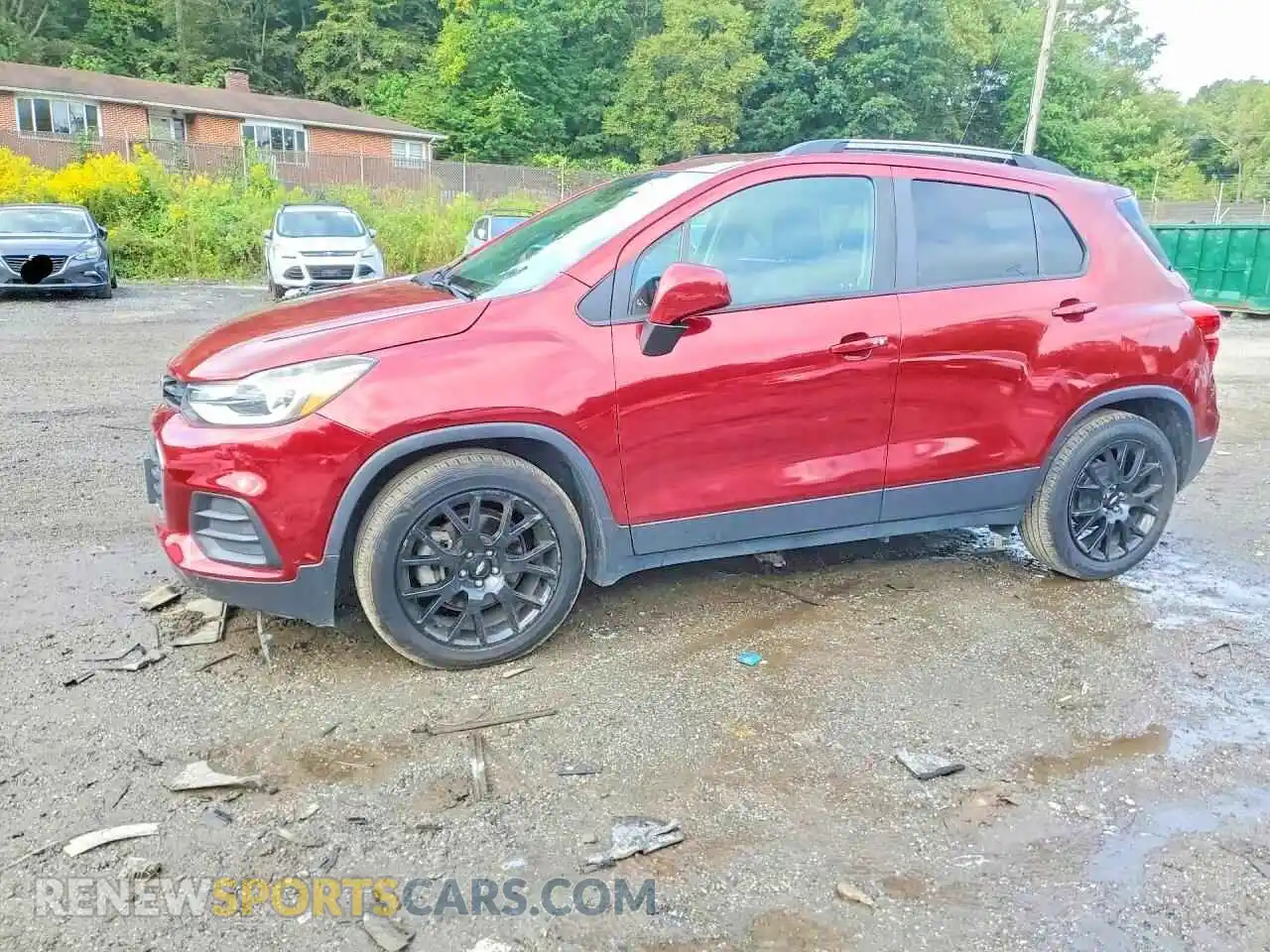 1 Photograph of a damaged car KL7CJLSB4MB332282 CHEVROLET TRAX 2021