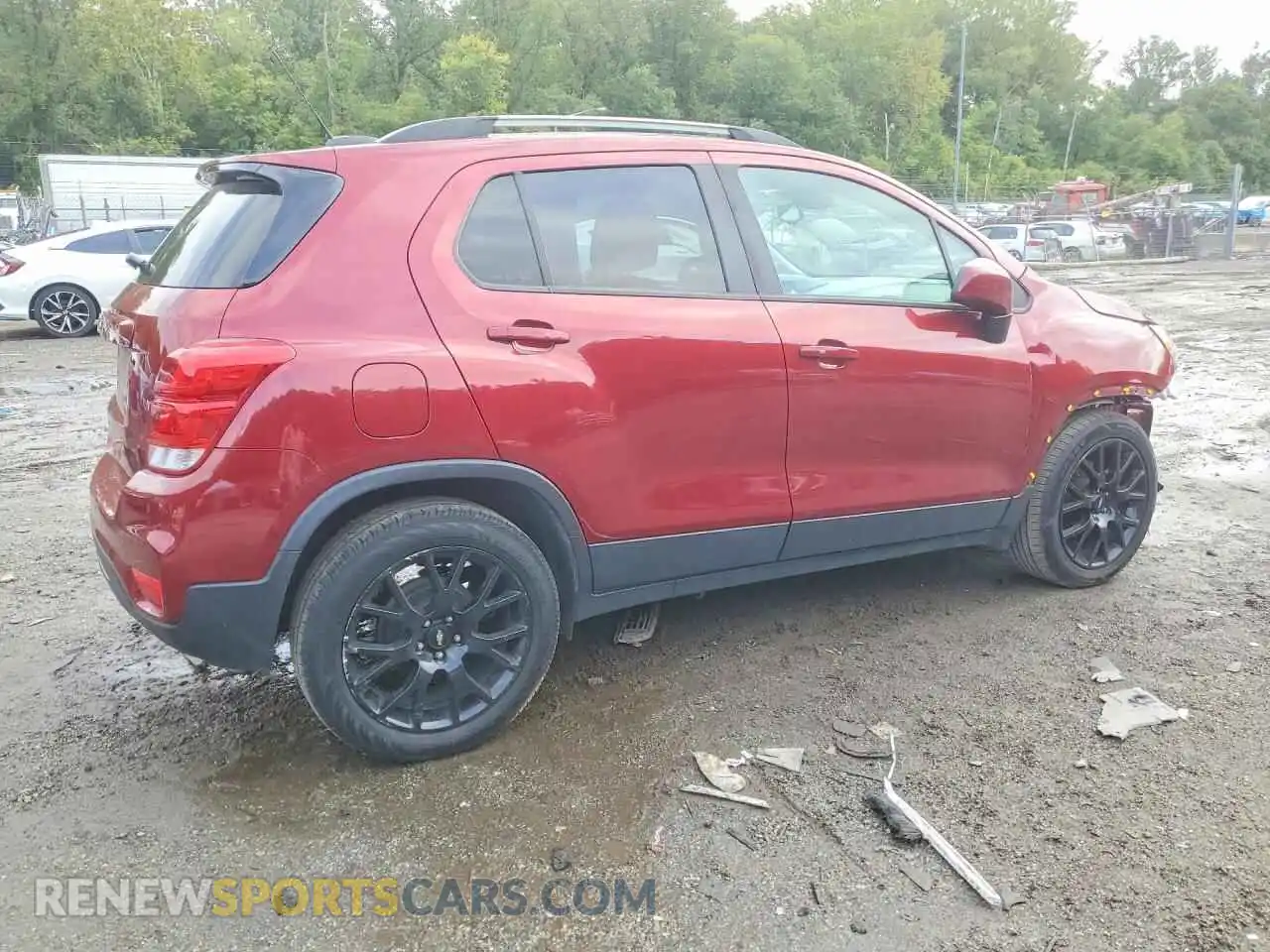 3 Photograph of a damaged car KL7CJLSB4MB332282 CHEVROLET TRAX 2021
