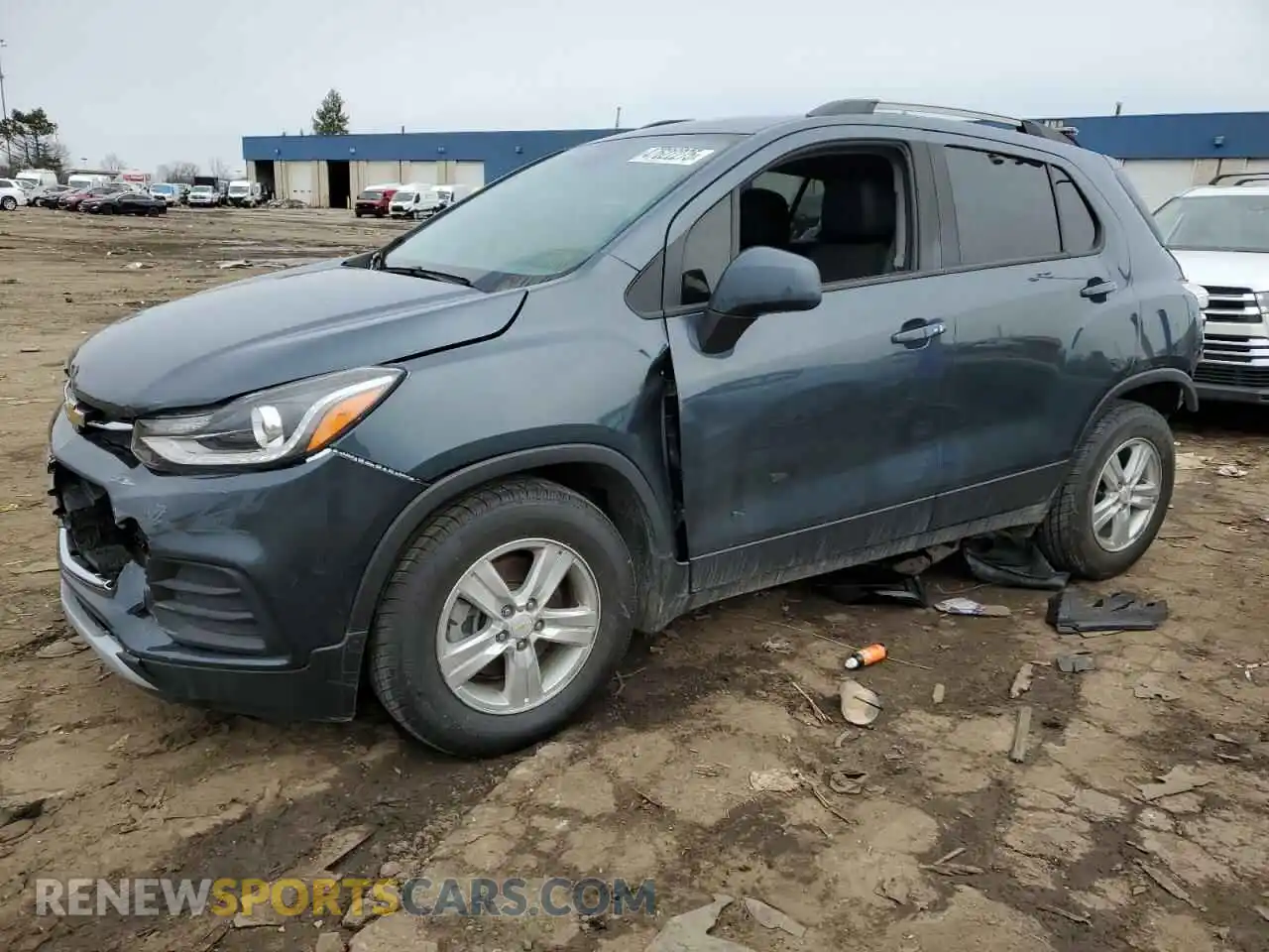 1 Photograph of a damaged car KL7CJLSB5MB331223 CHEVROLET TRAX 2021
