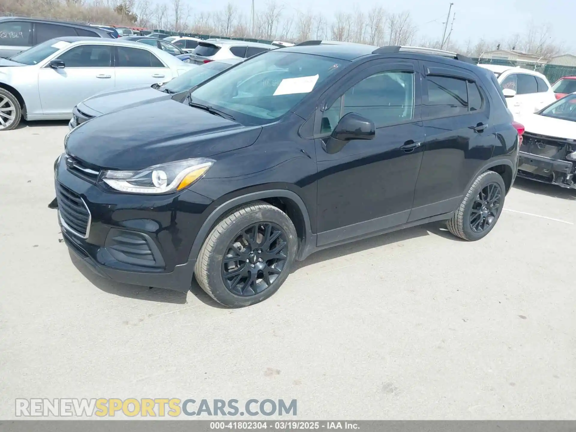 2 Photograph of a damaged car KL7CJLSB6MB321624 CHEVROLET TRAX 2021