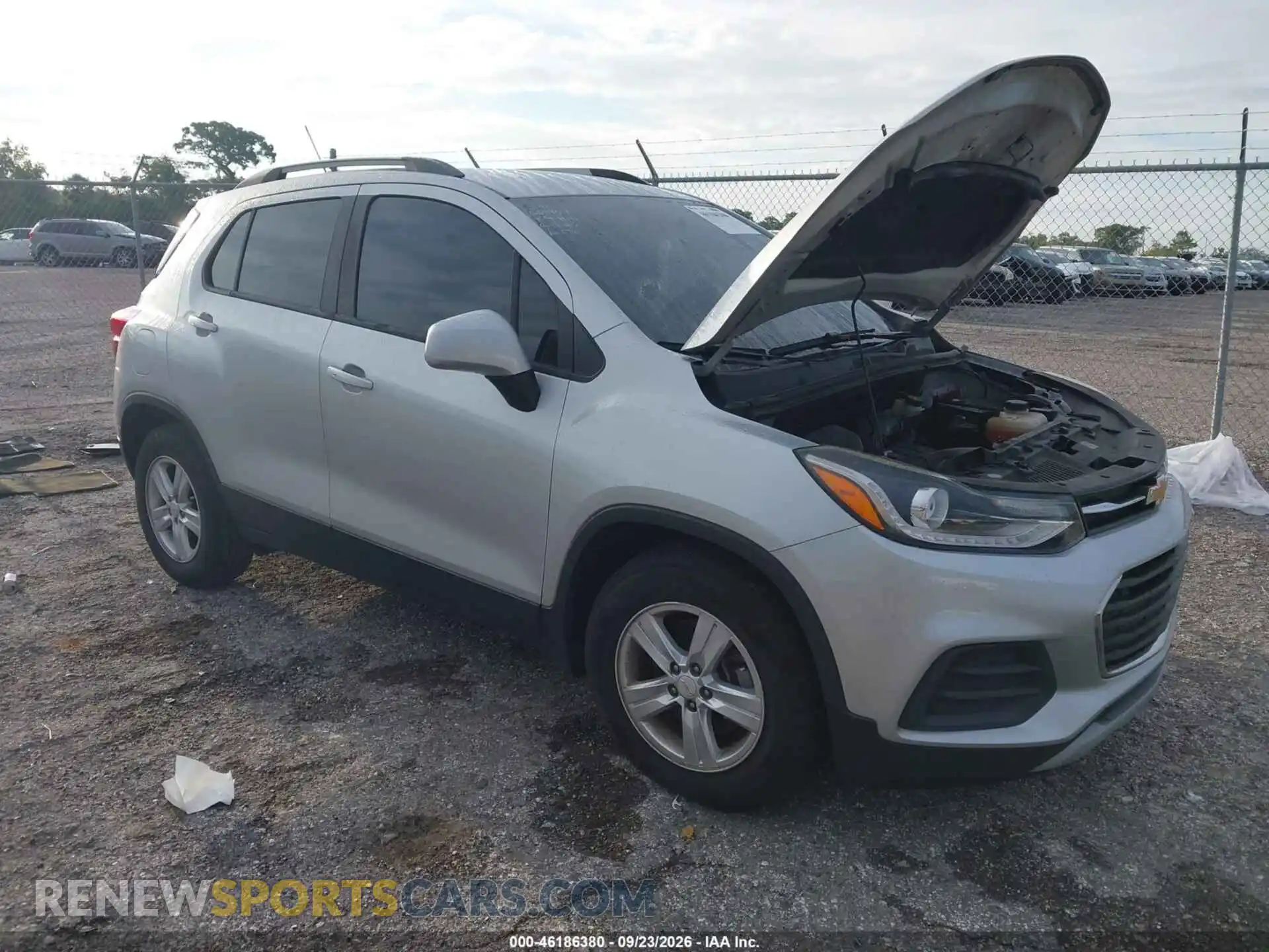 1 fotografías del automóvil dañado KL7CJLSB7MB303469 CHEVROLET TRAX 2021