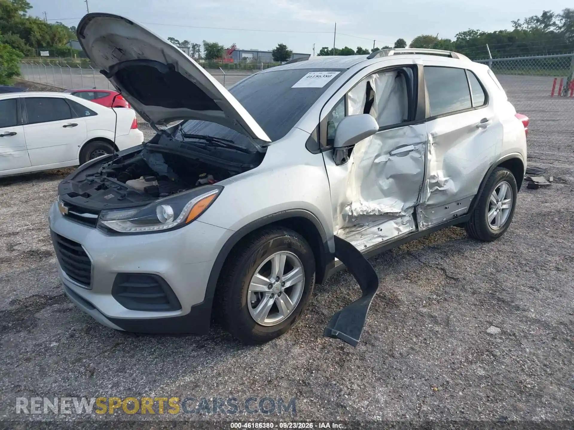 2 fotografías del automóvil dañado KL7CJLSB7MB303469 CHEVROLET TRAX 2021